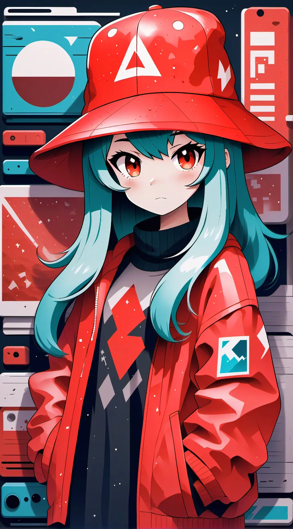 ai character: Vanessa and friend background