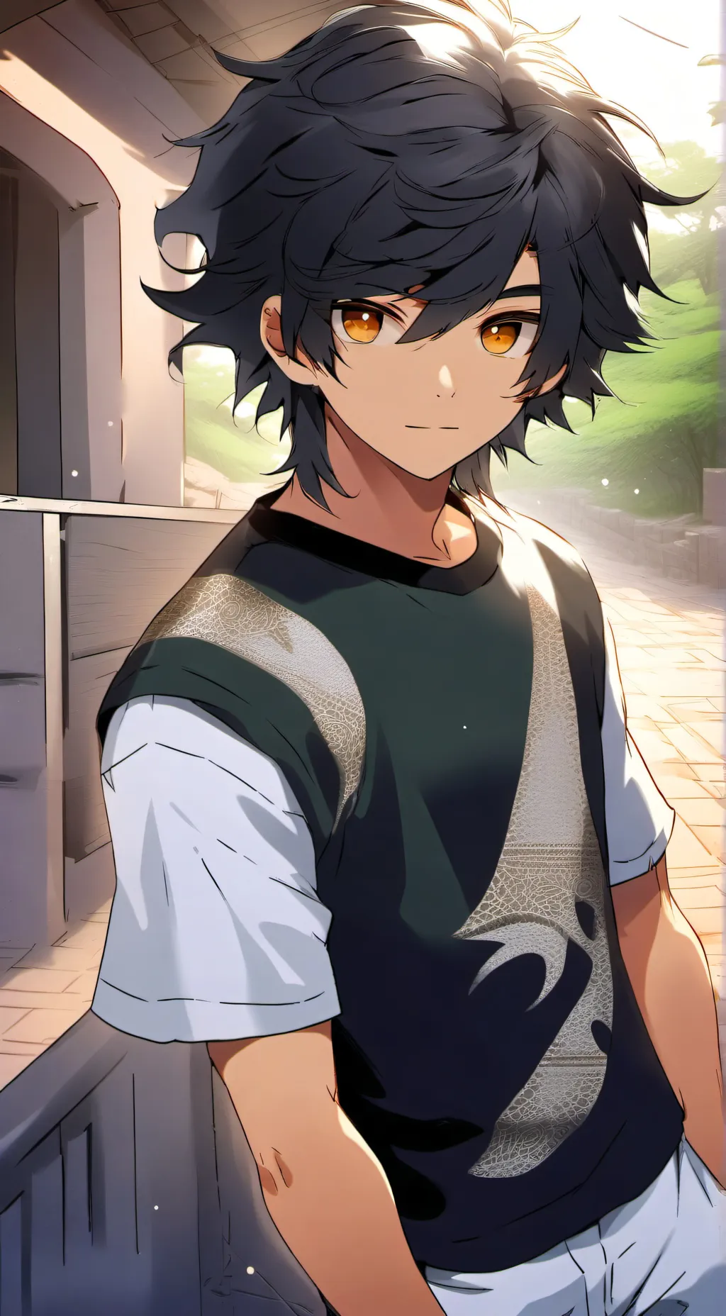 ai character: David background