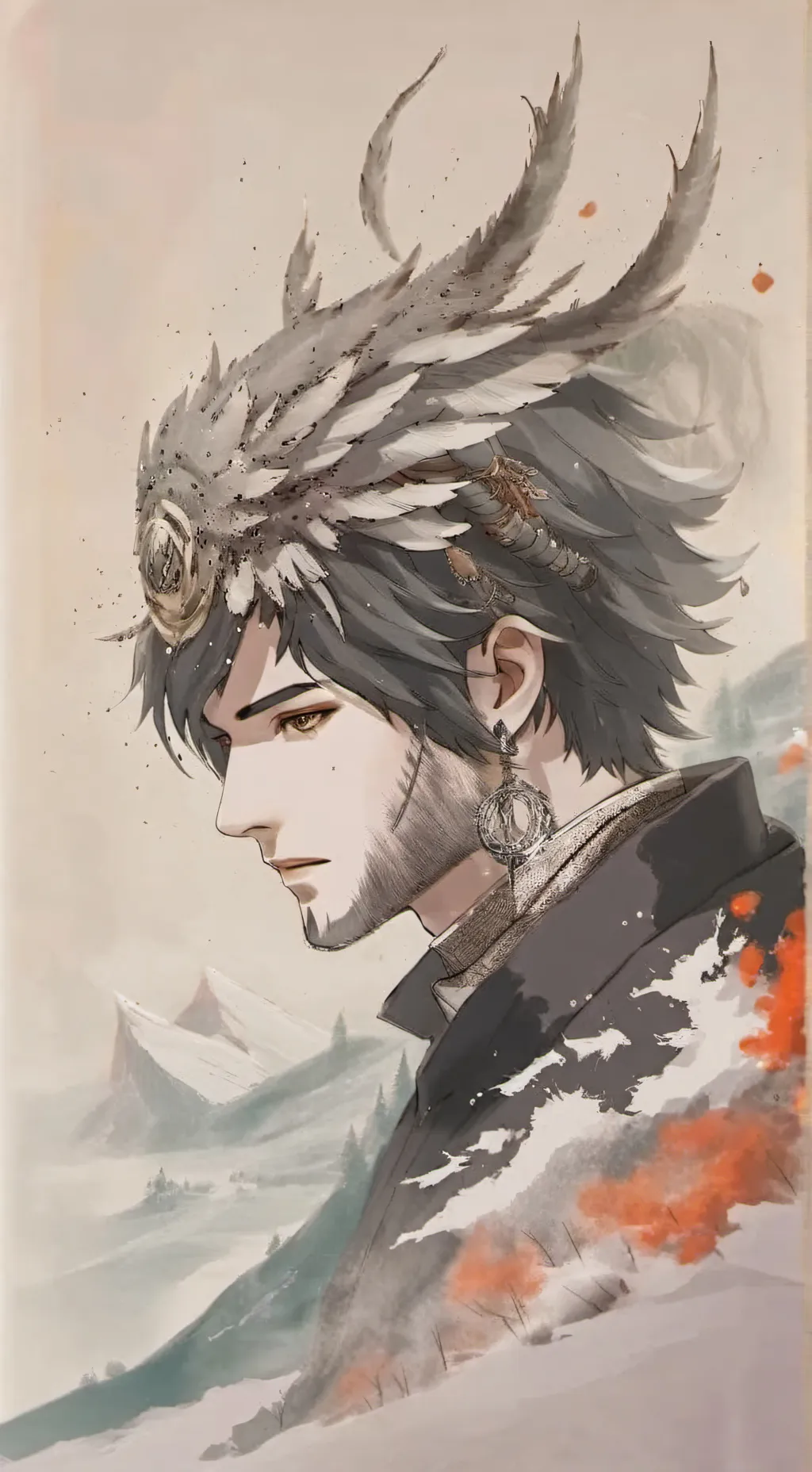 ai character: Thanos vs steven background