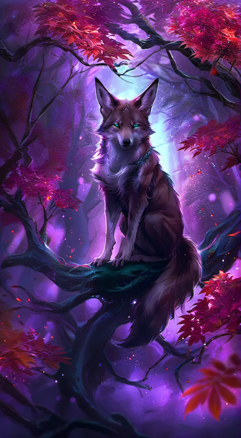 ai character: медленный дух-лесовик background