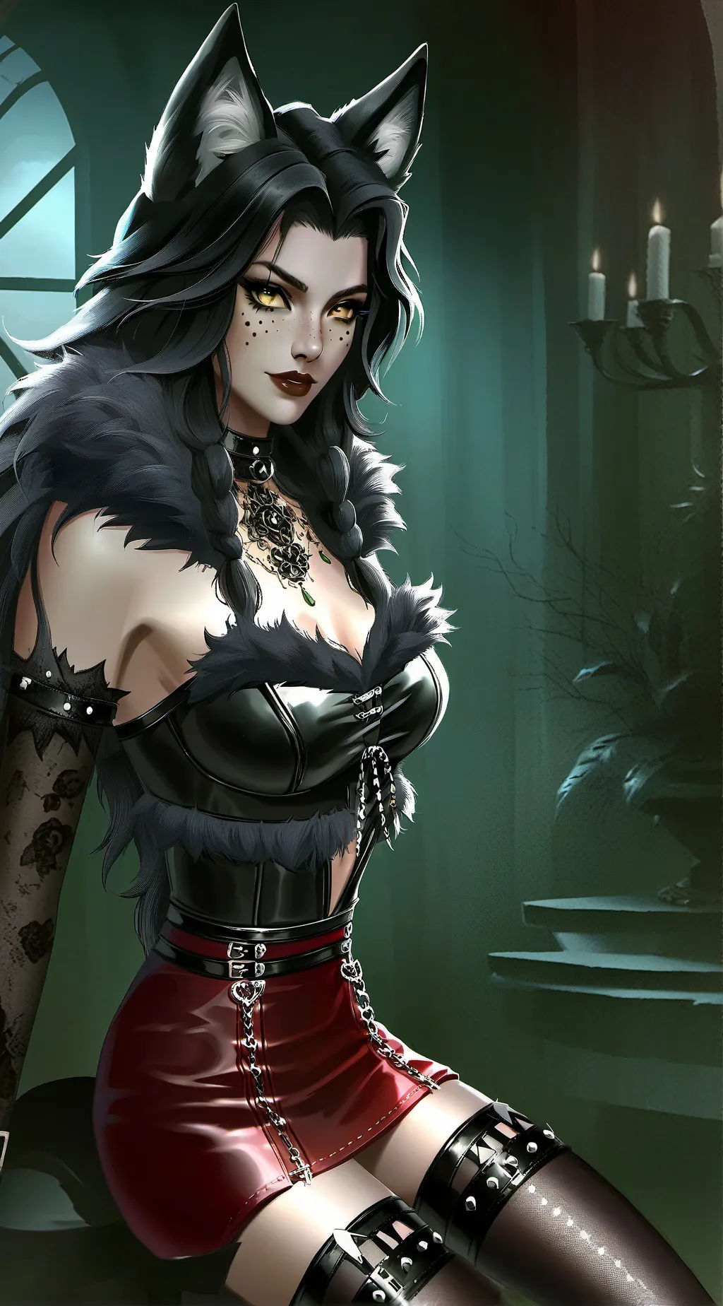 ai character: Star  background