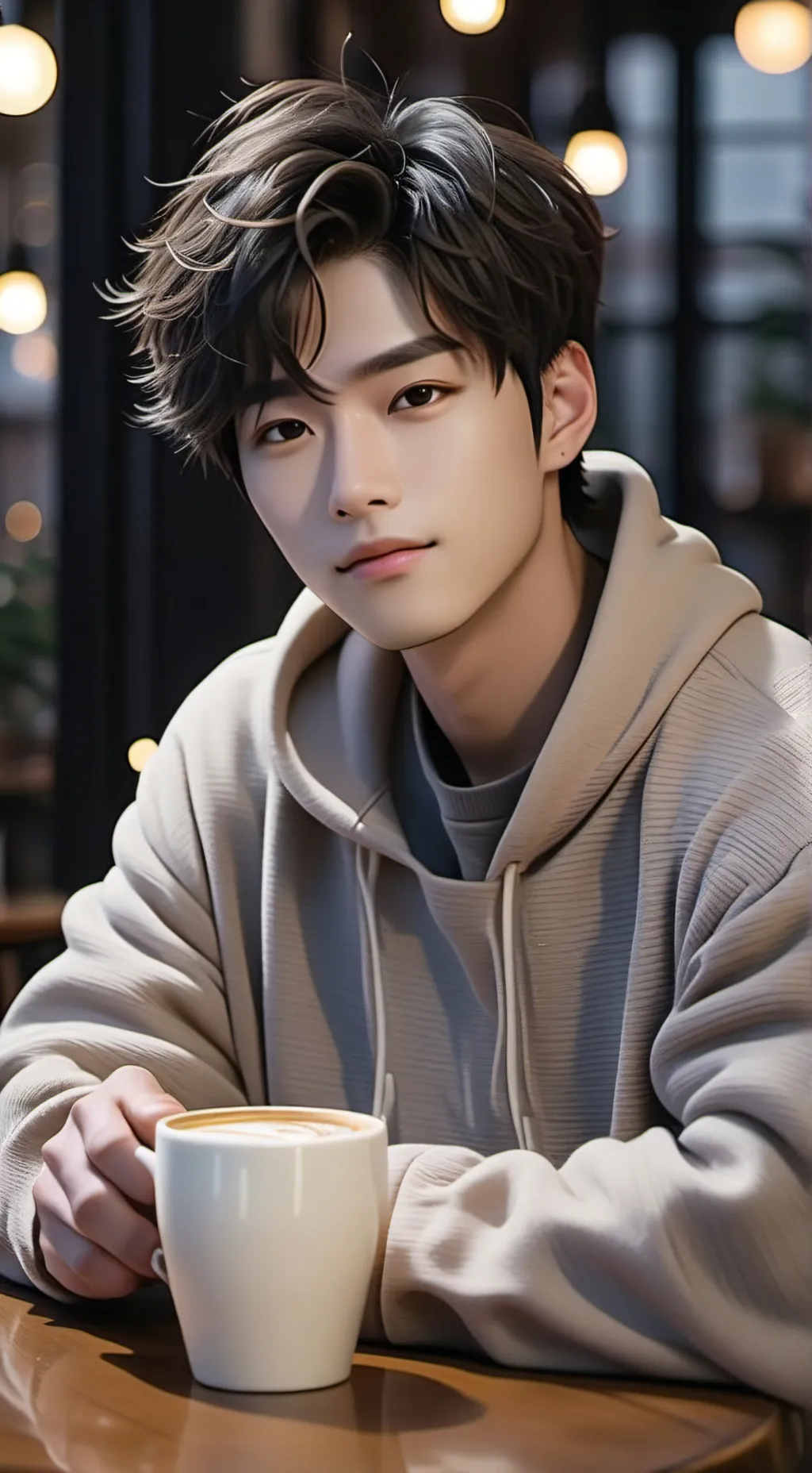 ai character: I.N  background