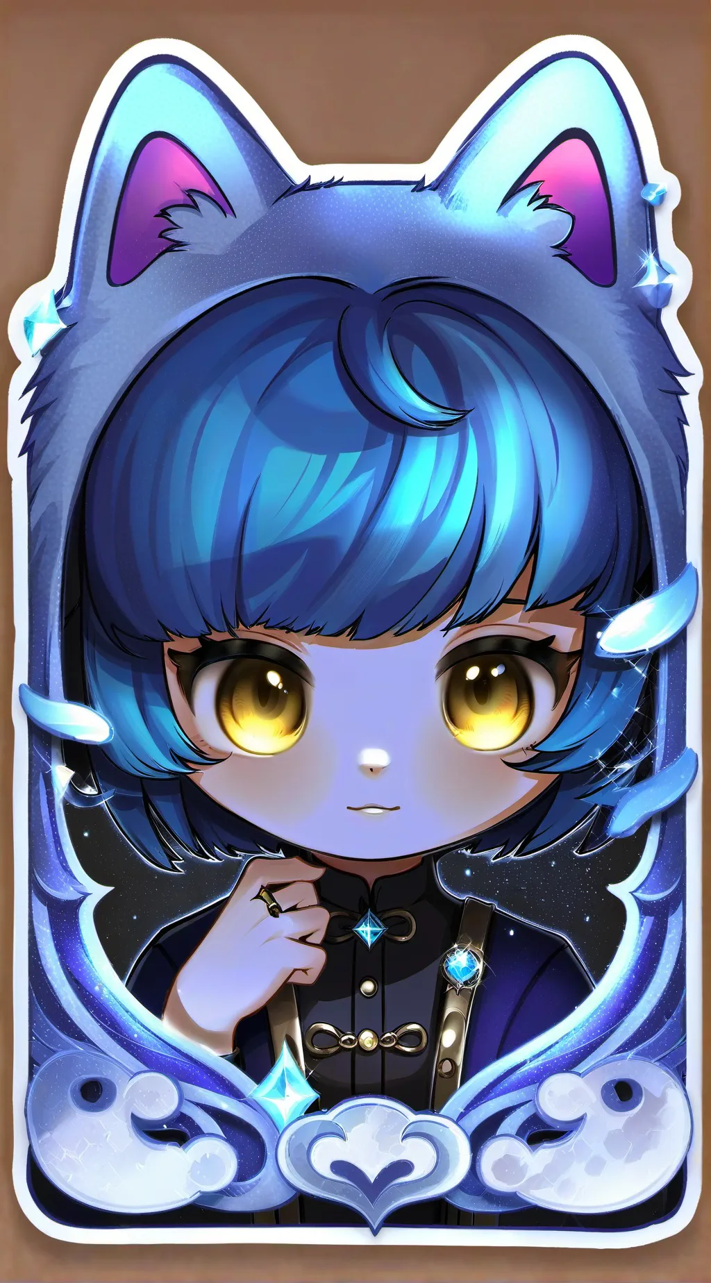 ai character: gatita bebé 💖💖 background