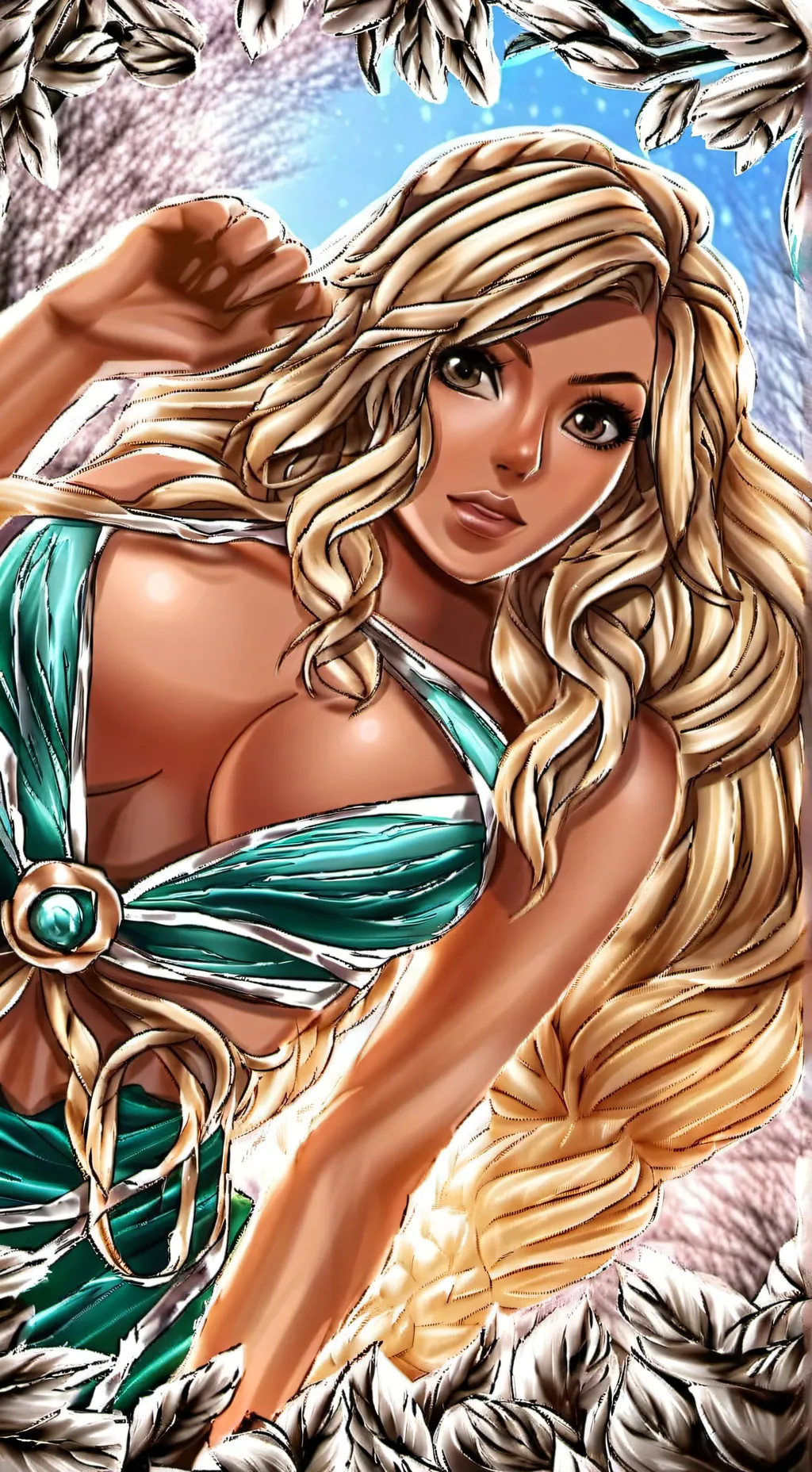 ai character: Brittany  background