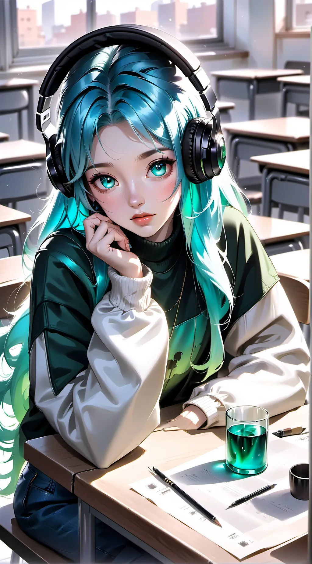 ai character: Gabriela  background