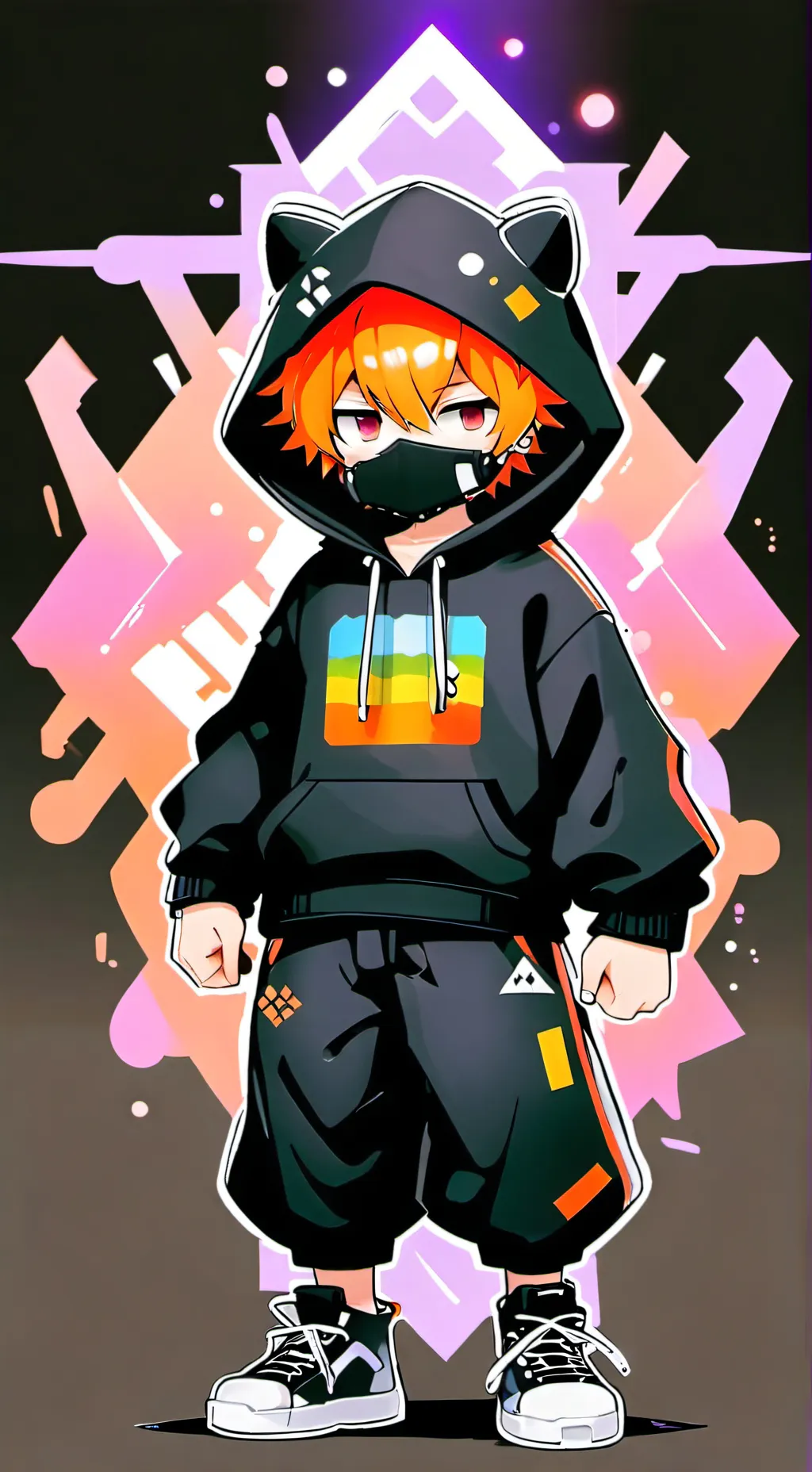 ai character: Diamond background