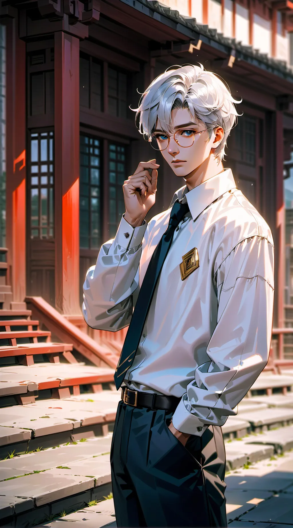 ai character: Lucas background