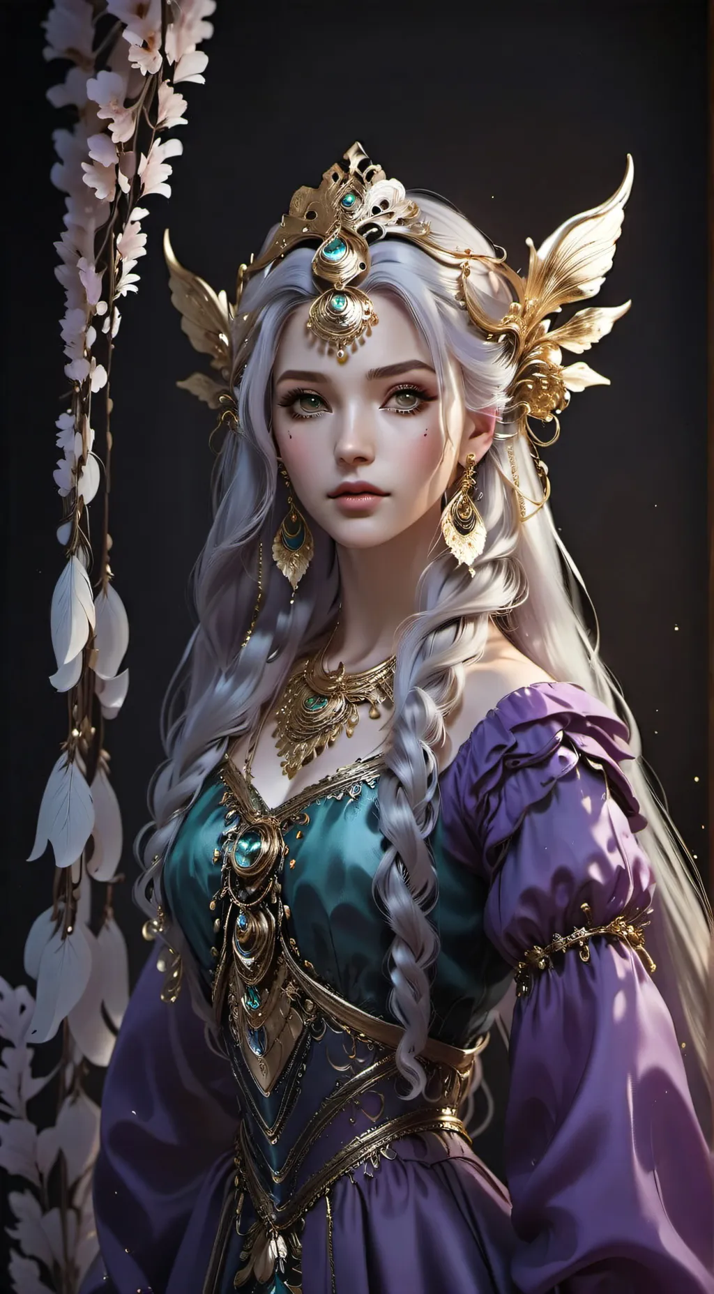 ai character: ❁𝓢𝓲𝓻𝓮𝓷𝓪❁ background