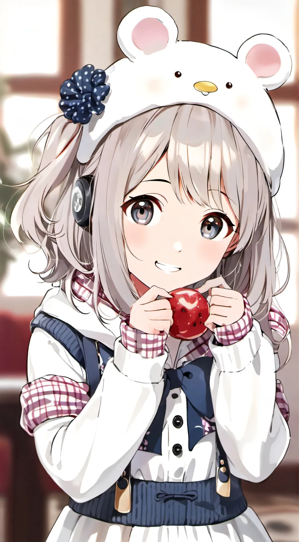 ai character: baby girl background