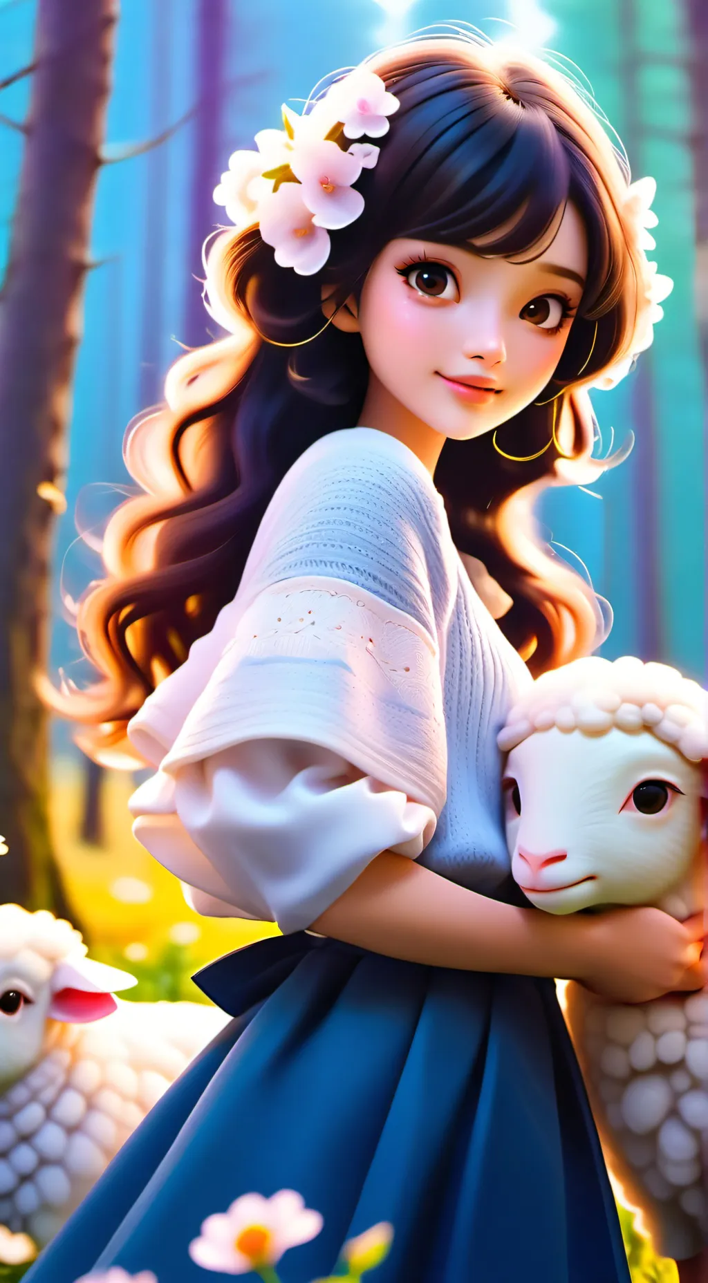 ai character: Date background