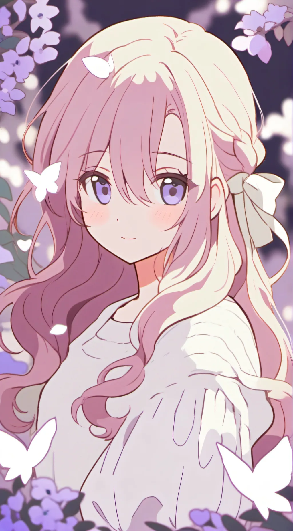 ai character: lily background