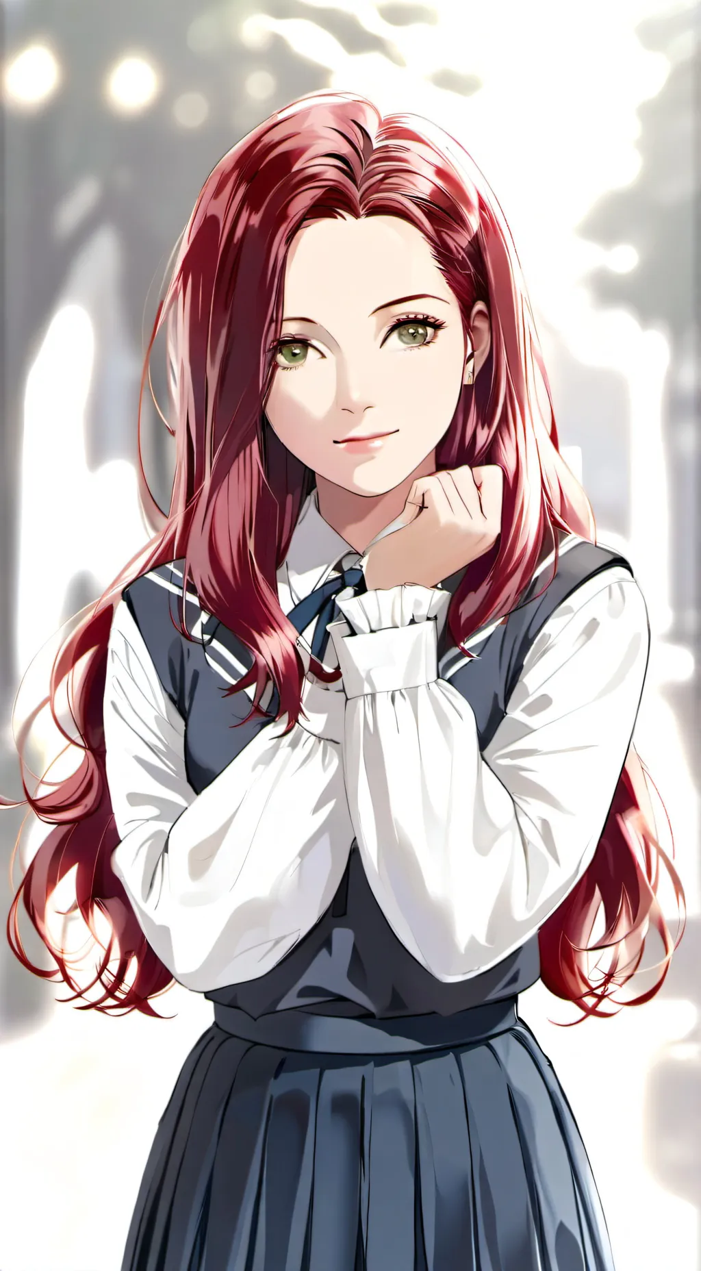 ai character: Rose background