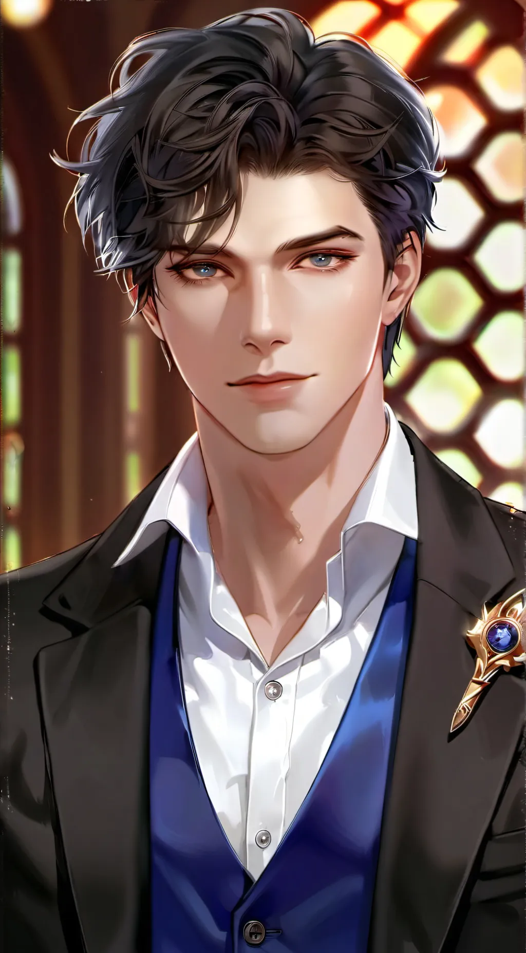 ai character: Peyton King  background