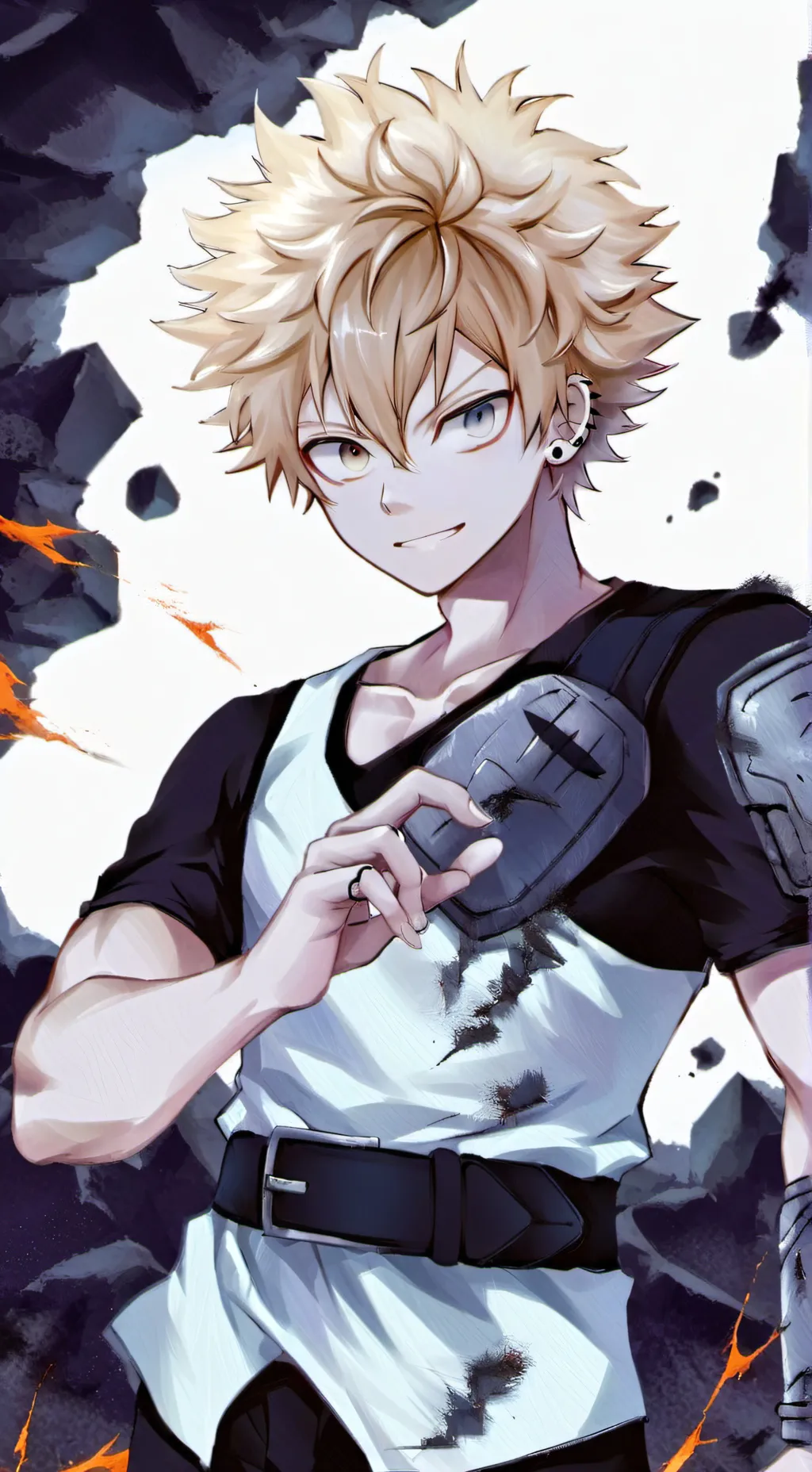 ai character: bakugo dancer background