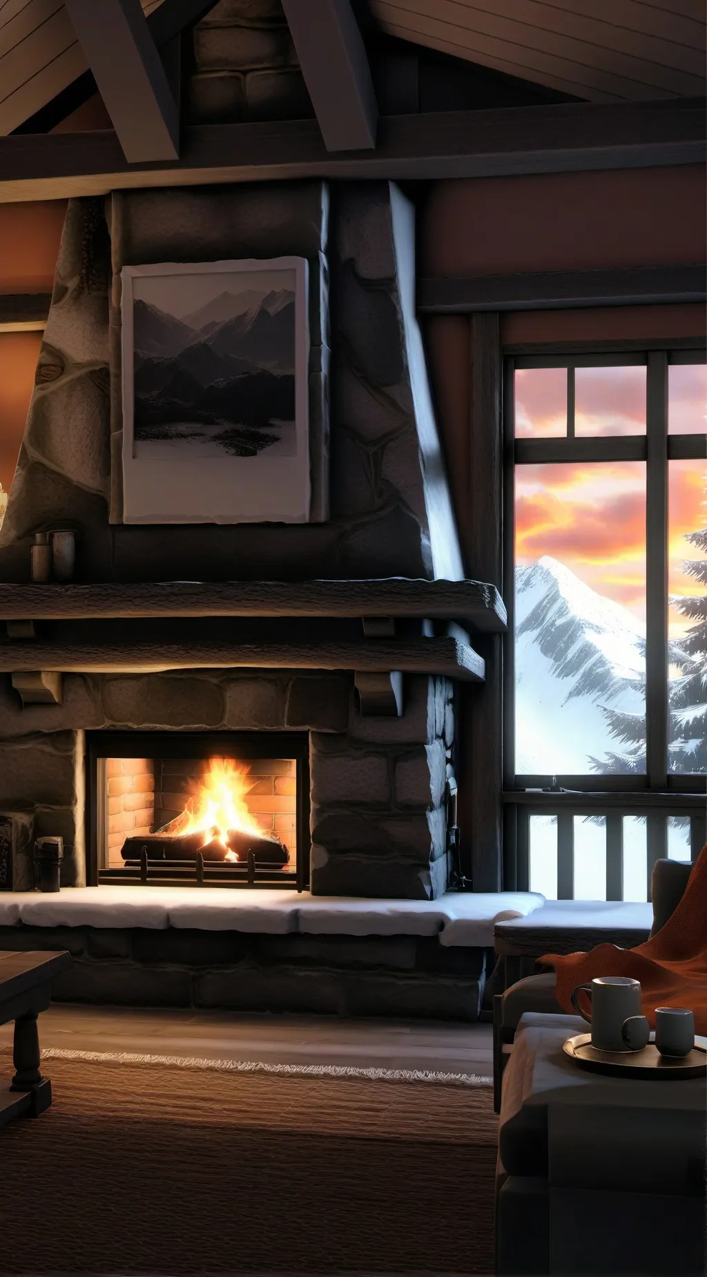 ai character: The cabin, MHA background