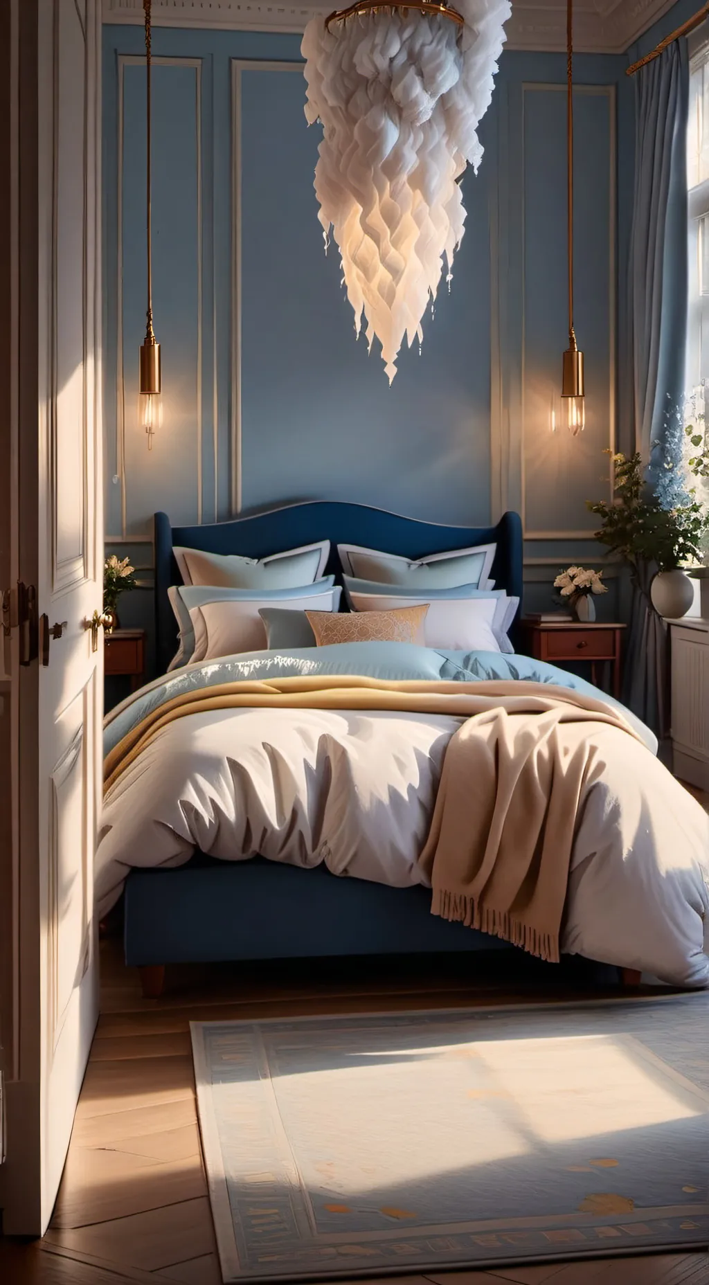 ai character: sleepover background