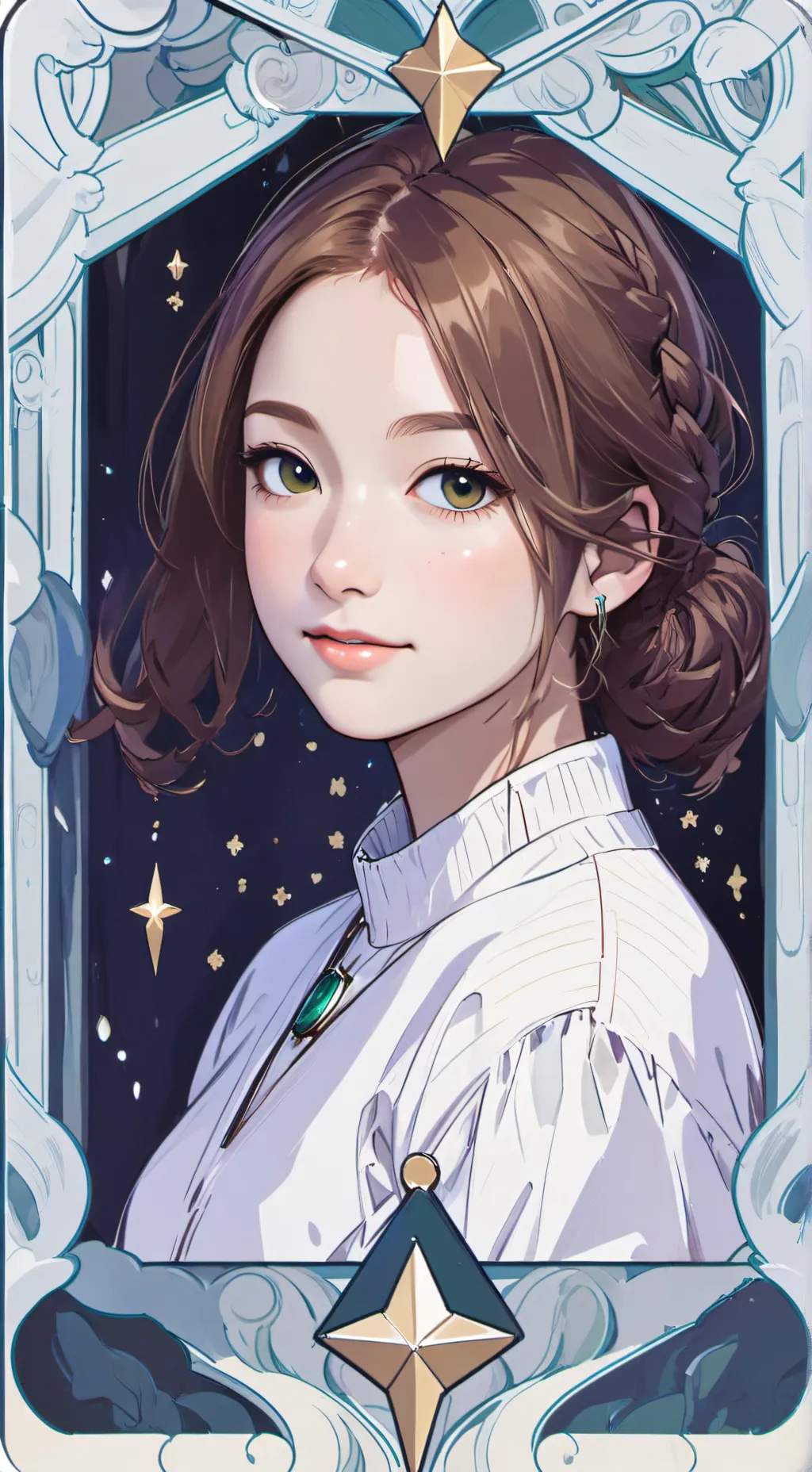 ai character: 😁Mia😁 background