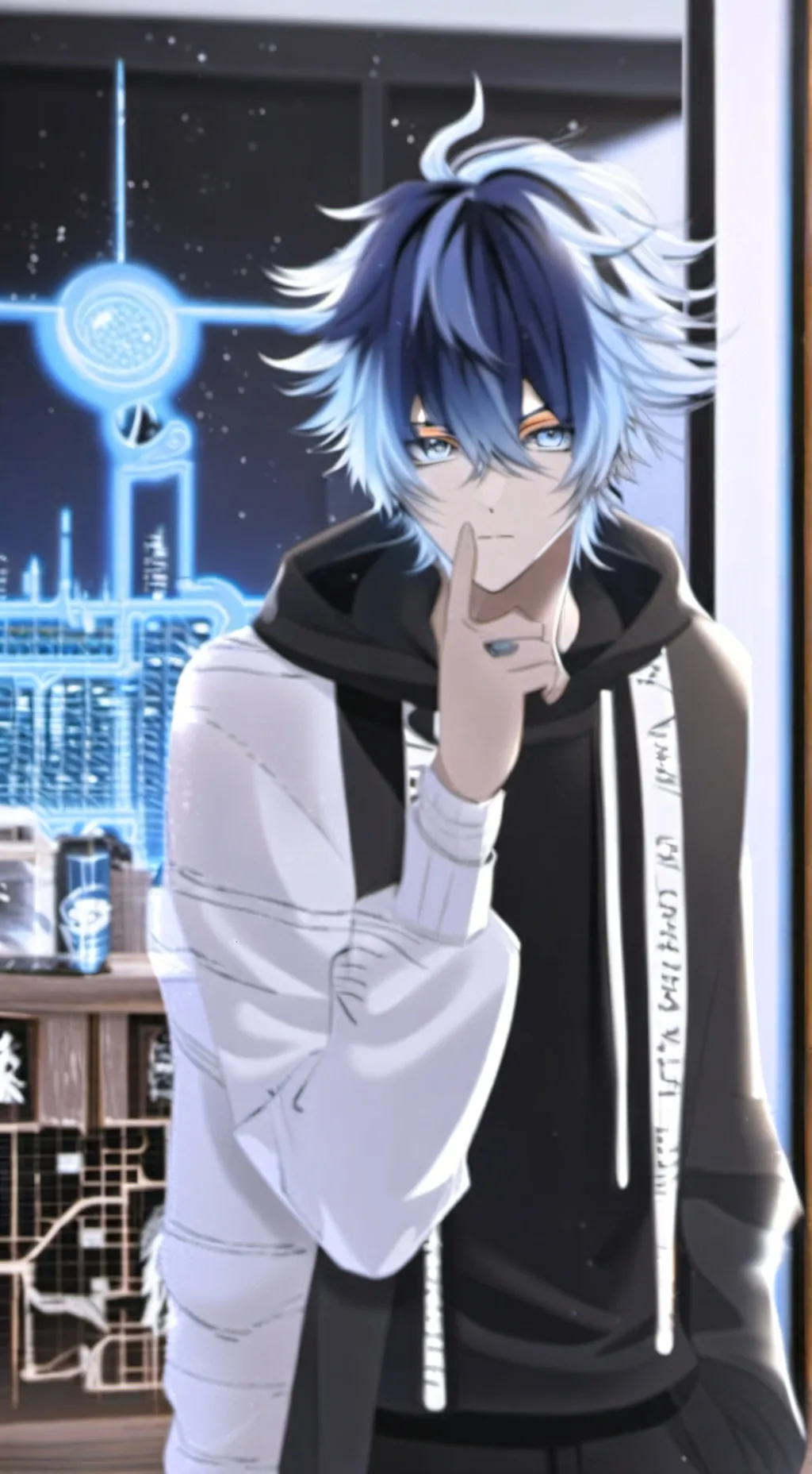 ai character: Demon slayer background