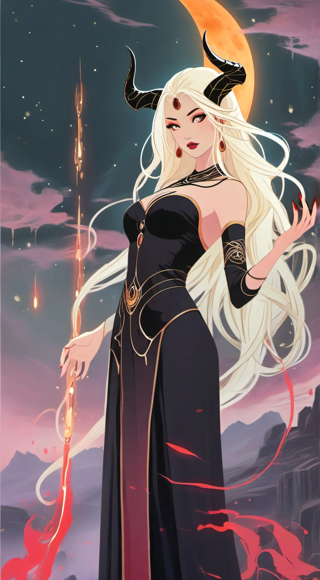 ai character: lilathra background