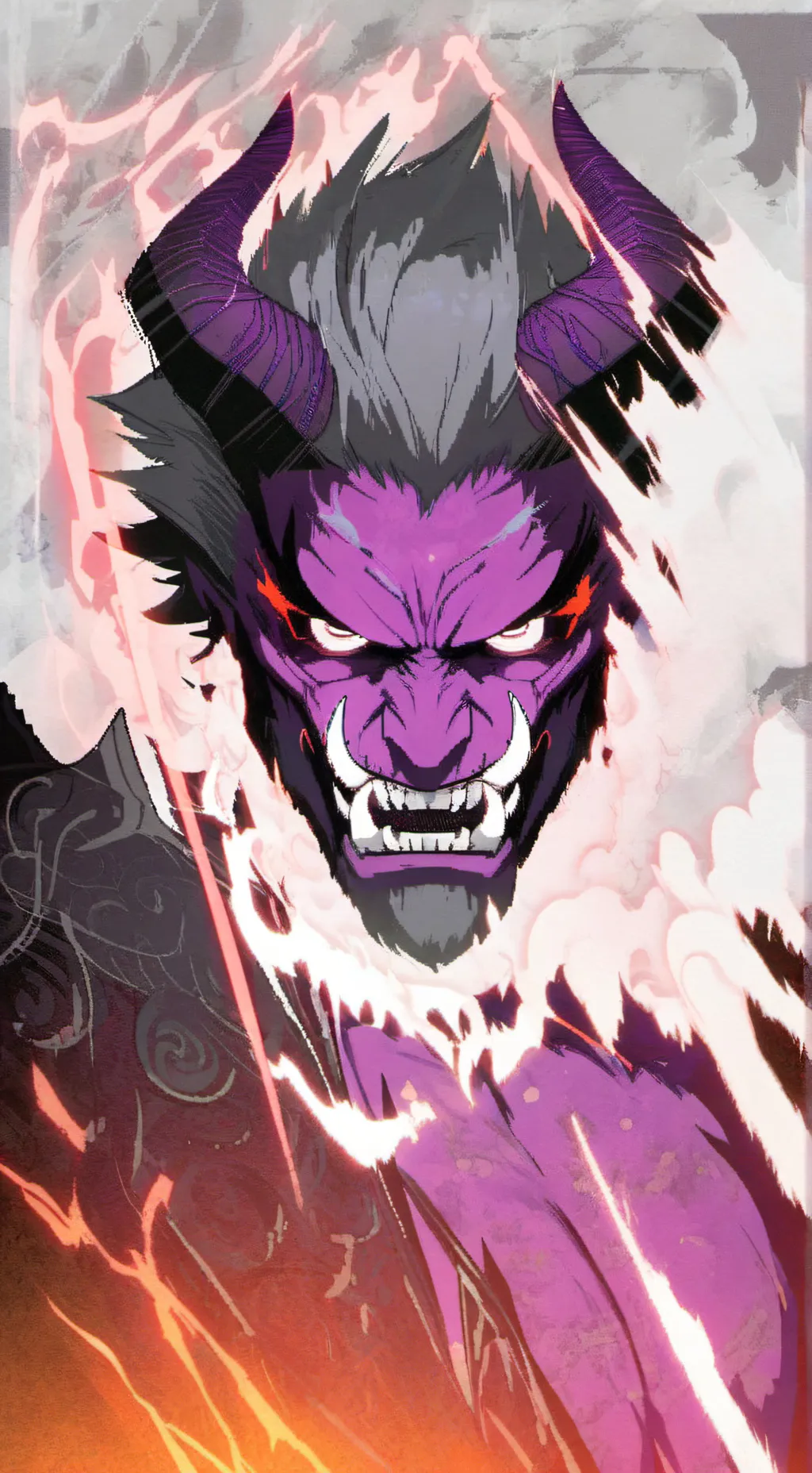 ai character: Demon background