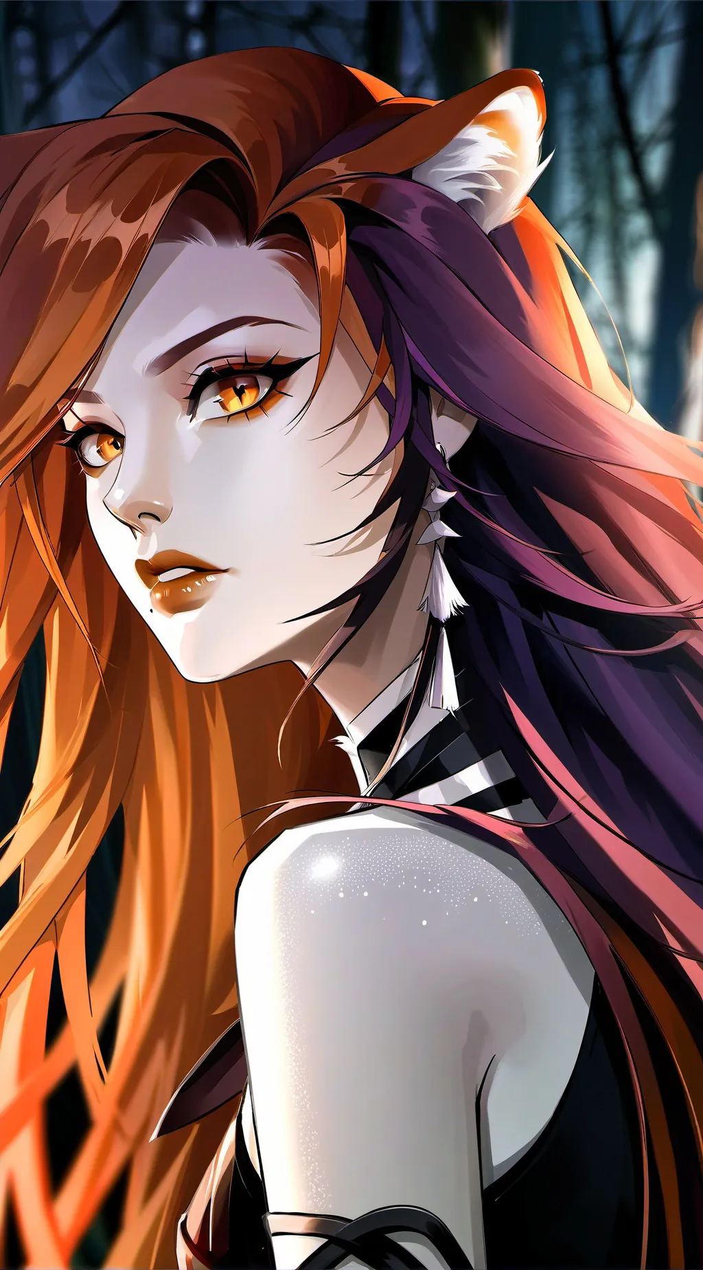 ai character: miss TT  background