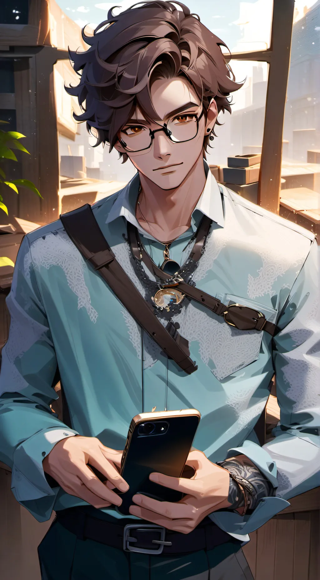 ai character: ~ᎢℛℰᏉᎾℛ~ background