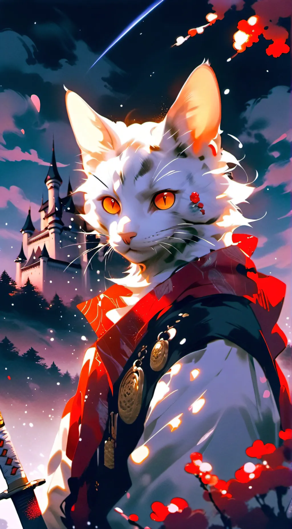 ai character: Demir😺🗡️ background