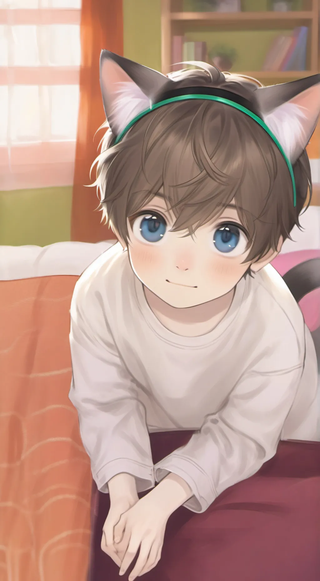 ai character: Ahfur Furry background