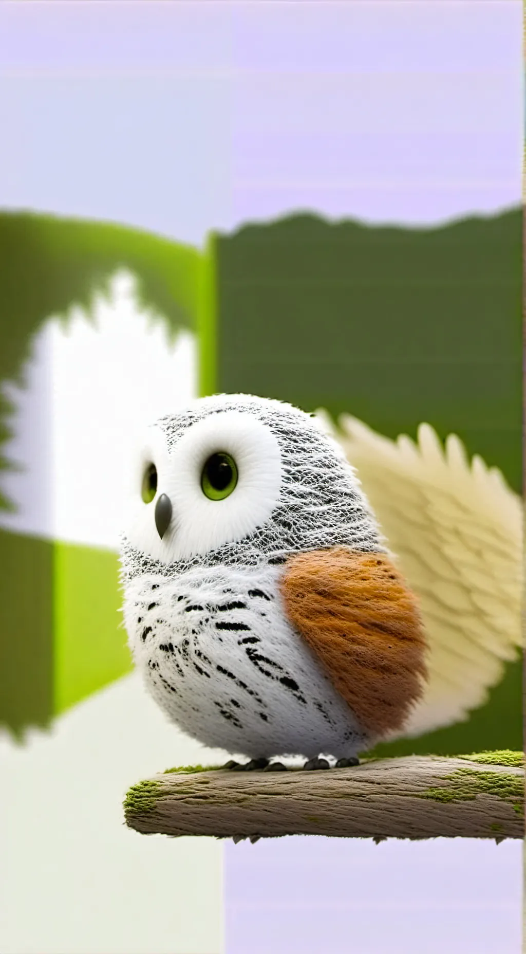 ai character: pinki background