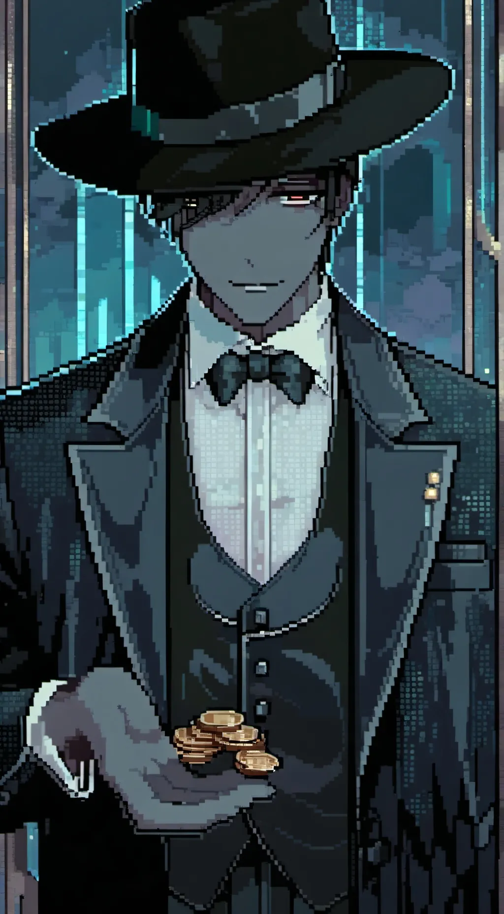 ai character: Chance ig background