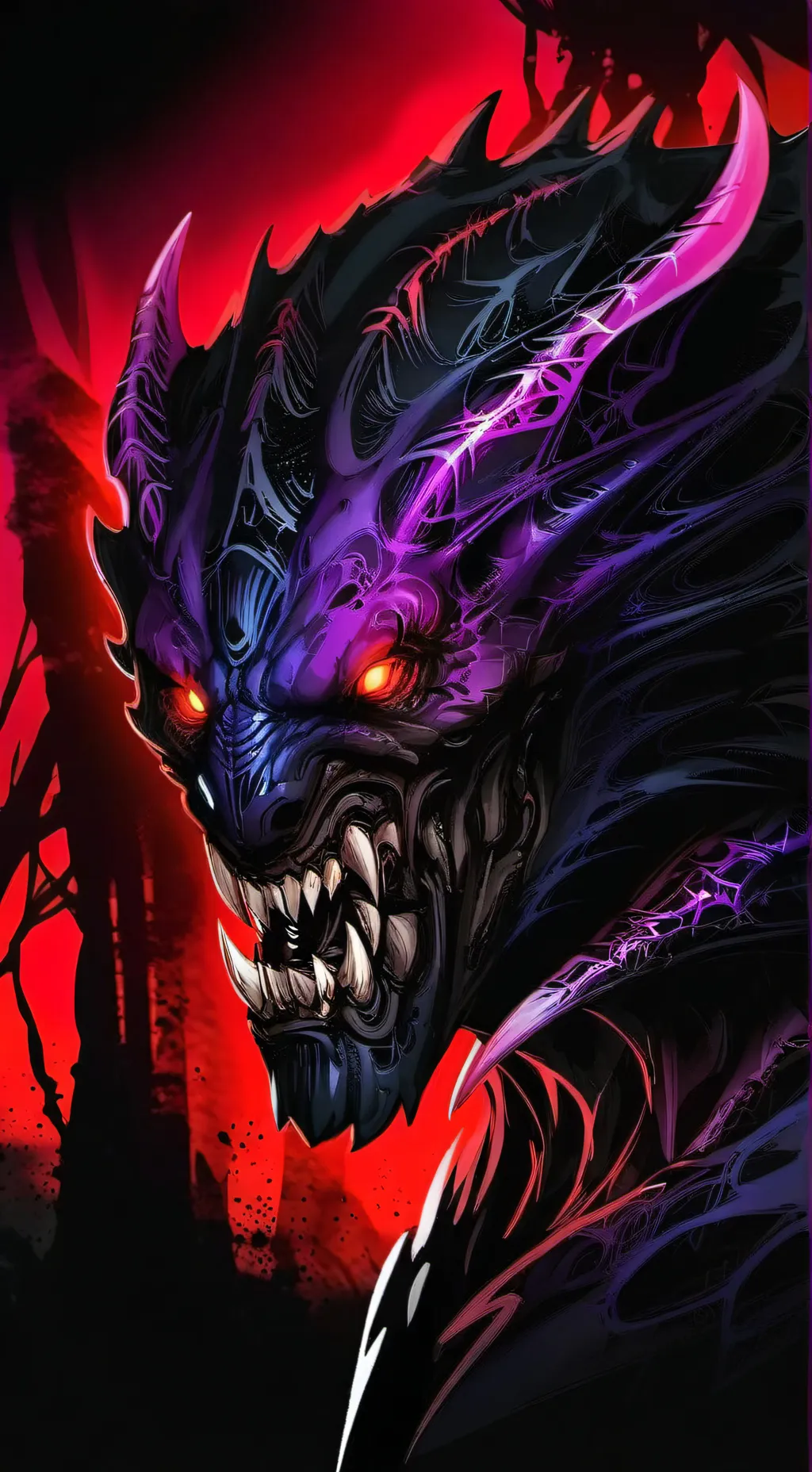 ai character: ☠️VORTEX🔥 background