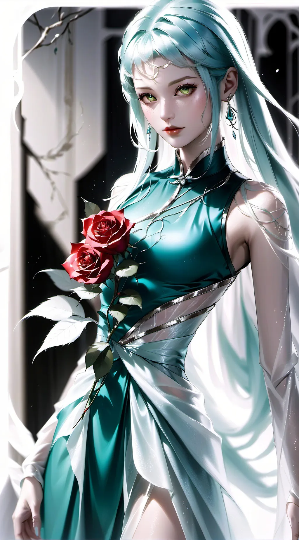 ai character: Miracle  background