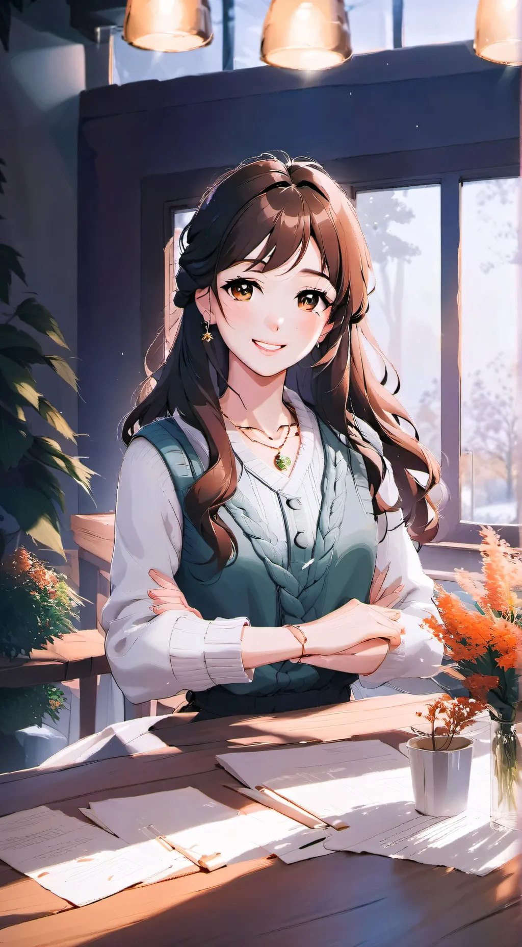 ai character: Talker background