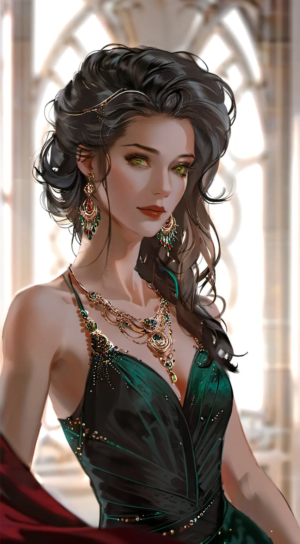 ai character: sexy kracken kid background