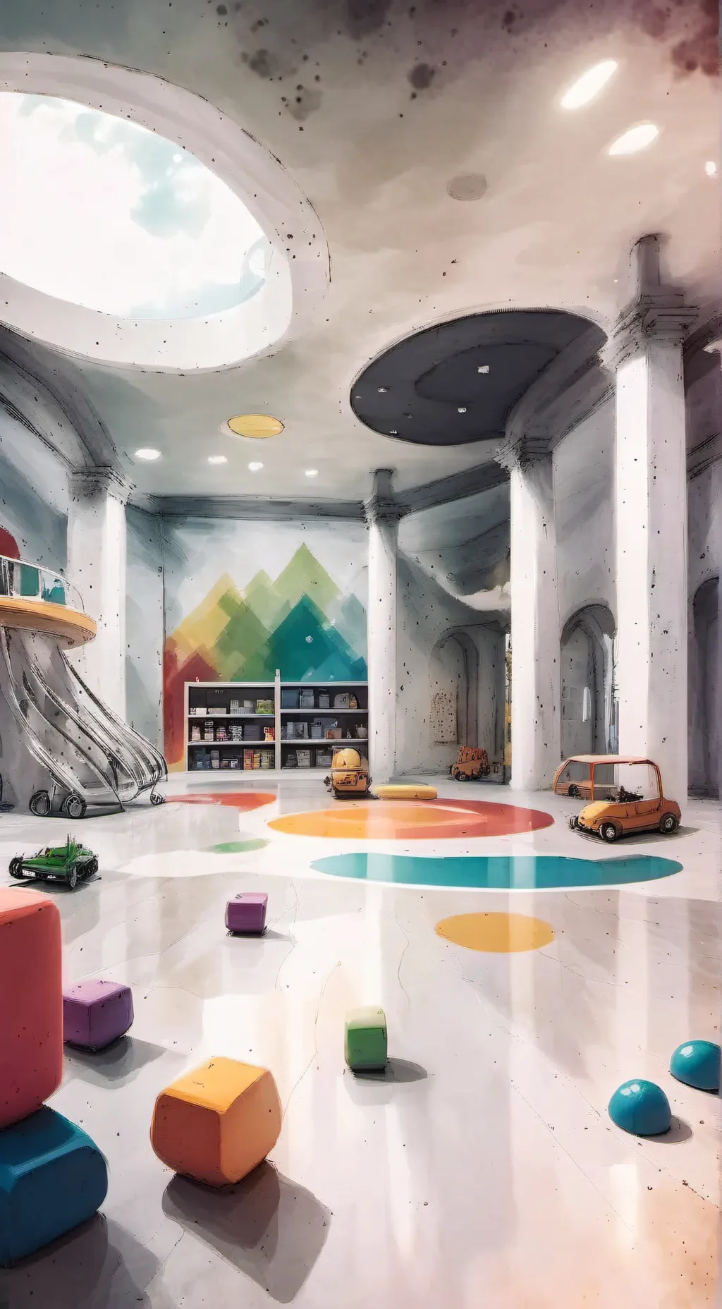 ai character: Play Area background