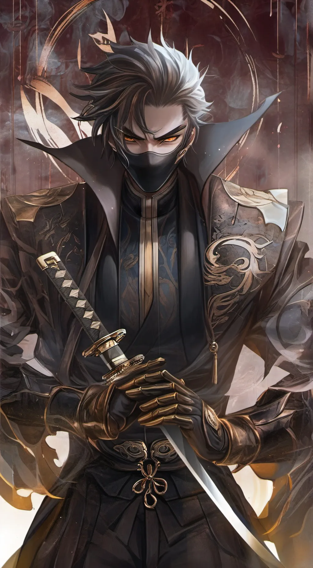 ai character: Kazu, The Shadow E background