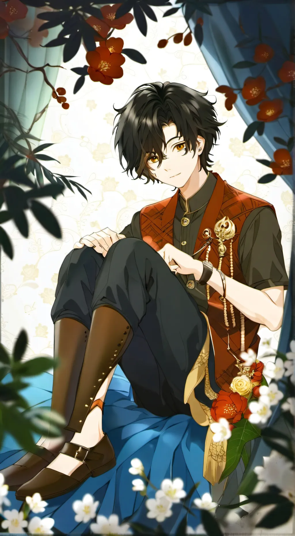 ai character: andrew background