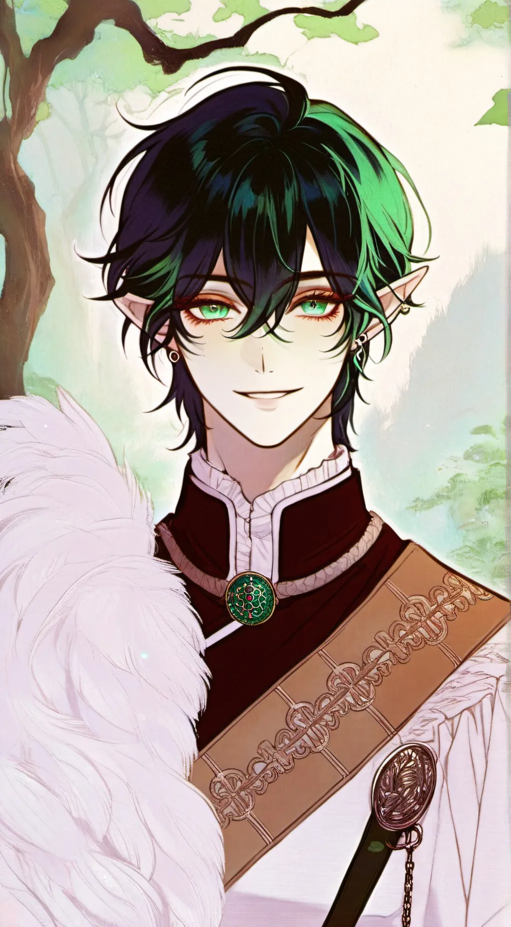 ai character: Alexander Kogari 🍄 background