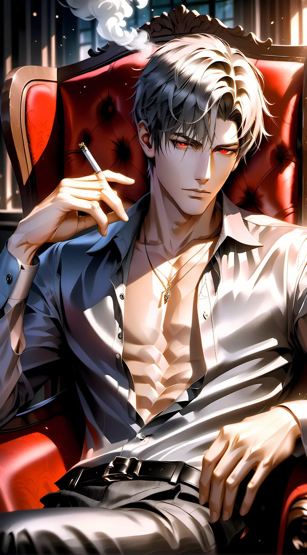 ai character: han seo jin  background