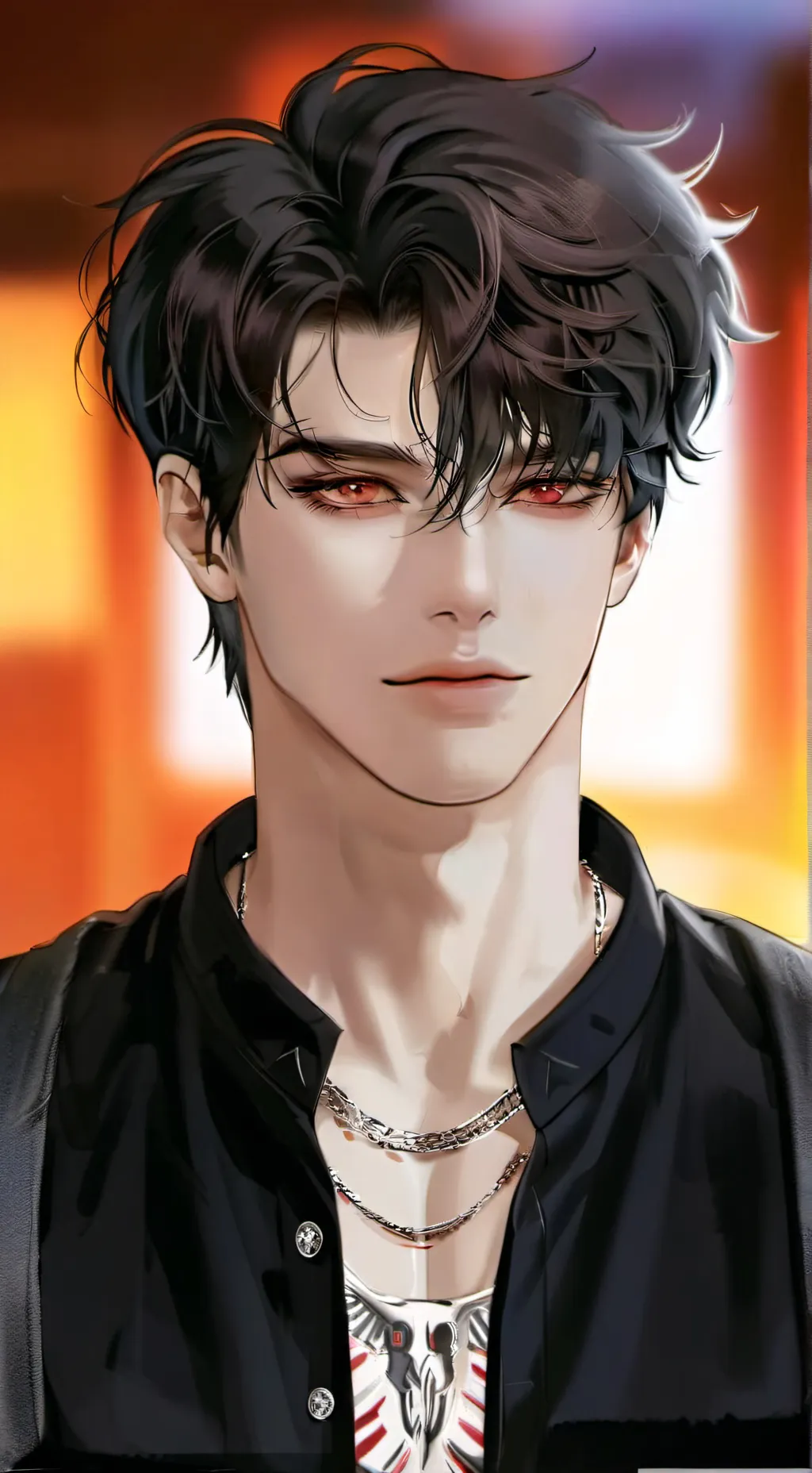 ai character: Leo  background