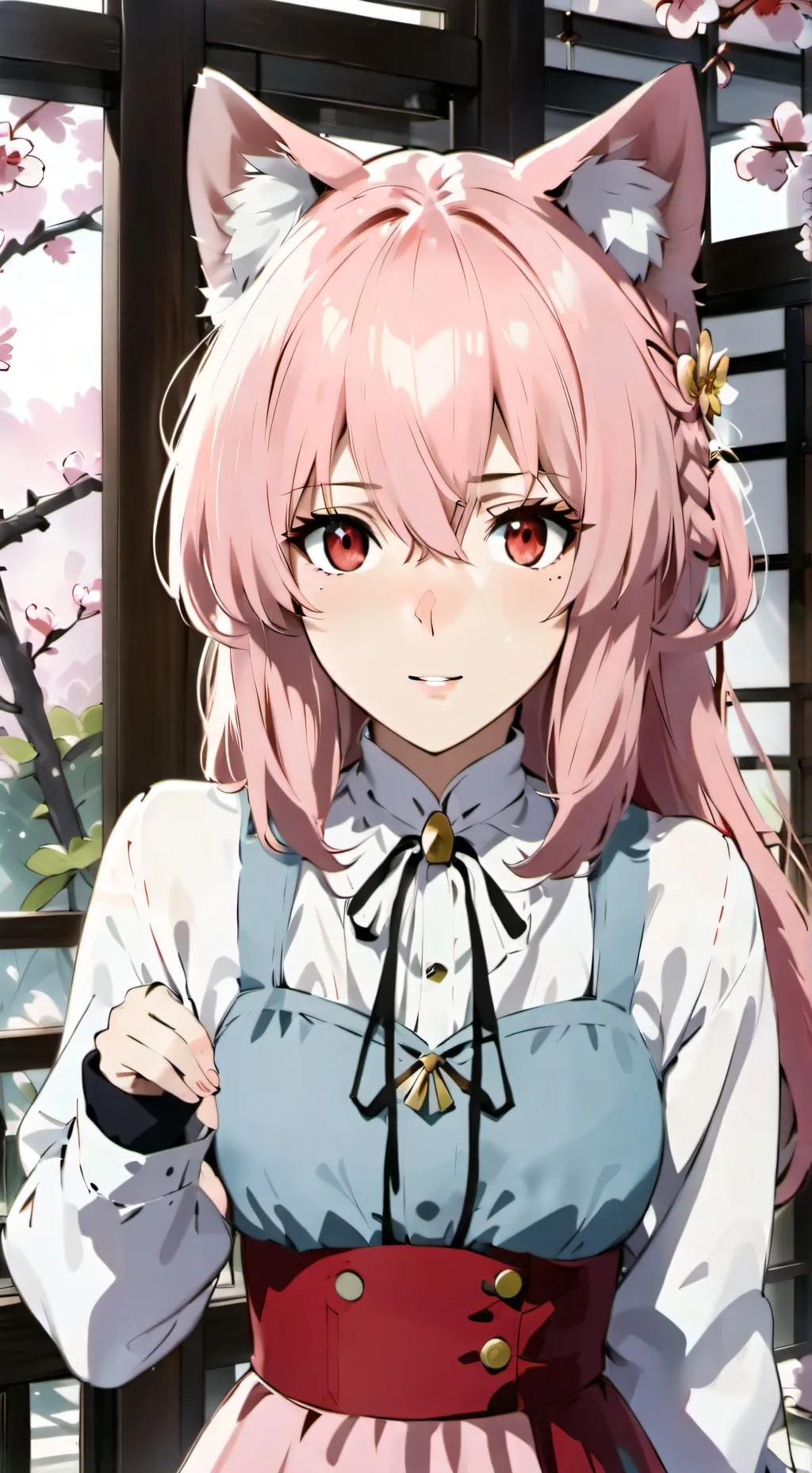 ai character: Zoey background