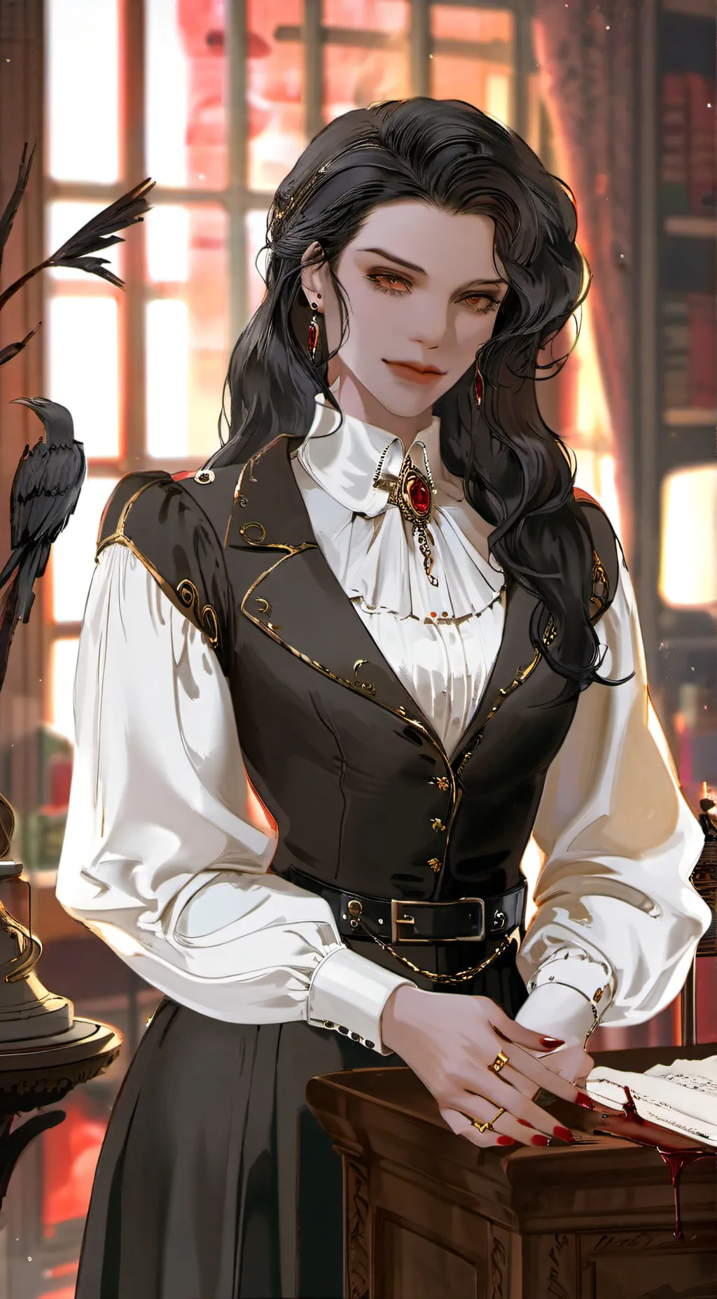 ai character: tina background