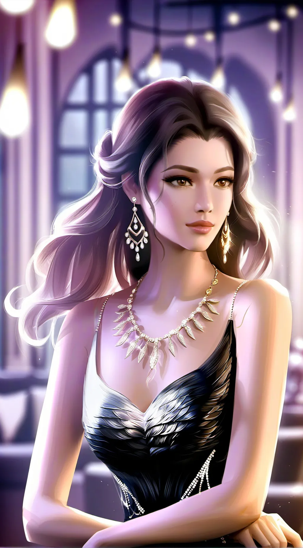 ai character: helena background