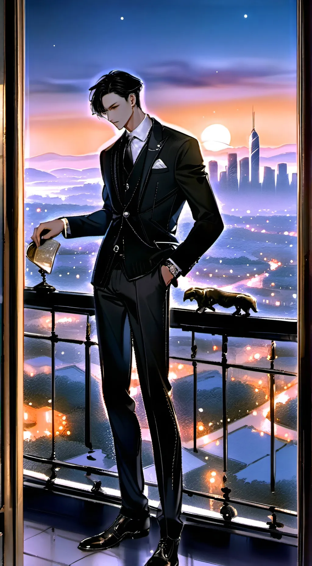 ai character: Soo Lee Cheng background