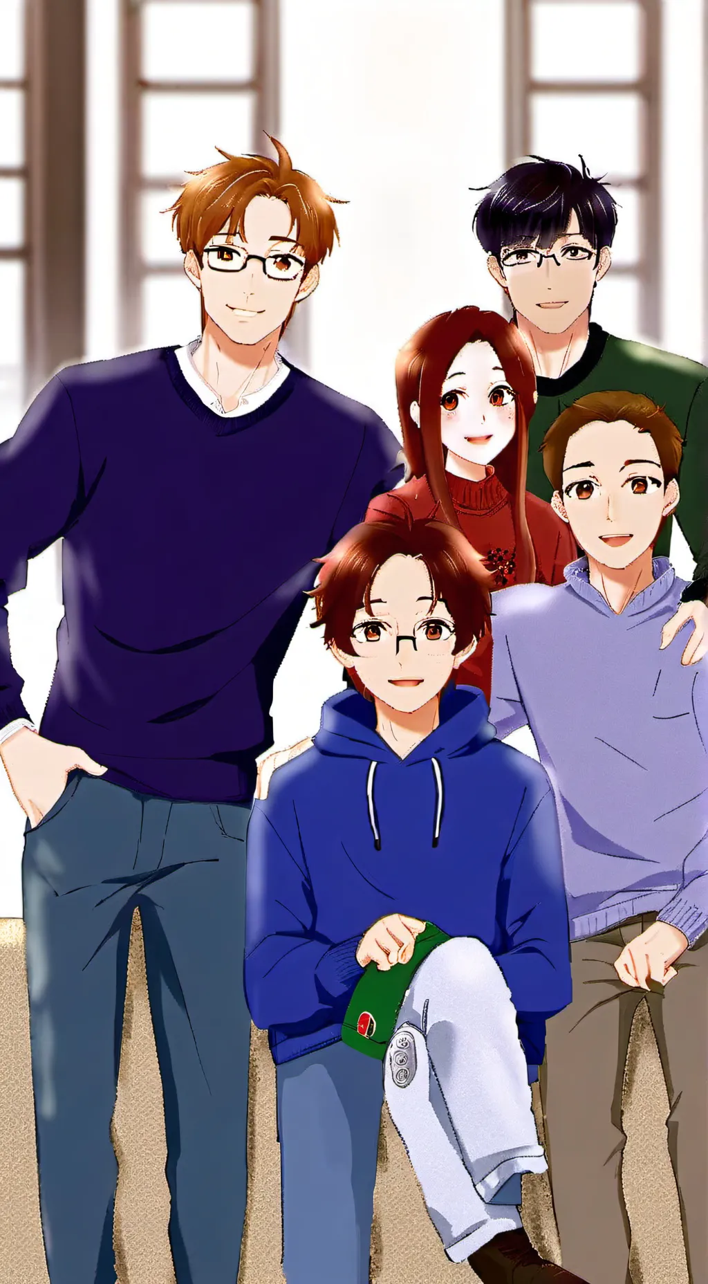 ai character: my family  background