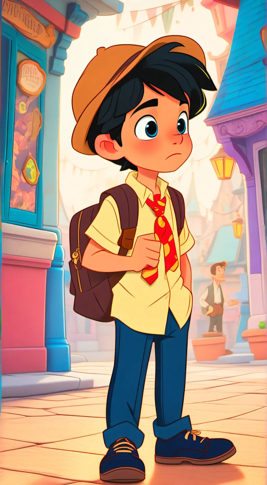 ai character: A
Alex background