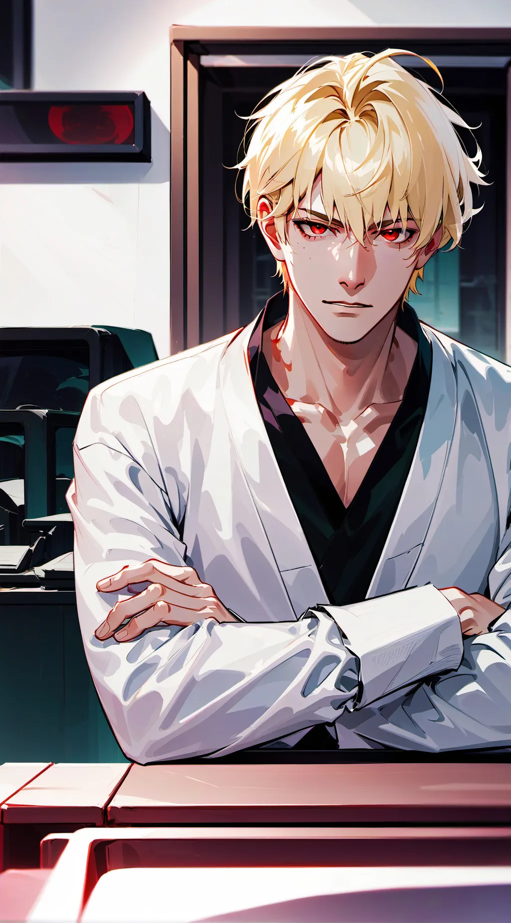 ai character: Bakugo background