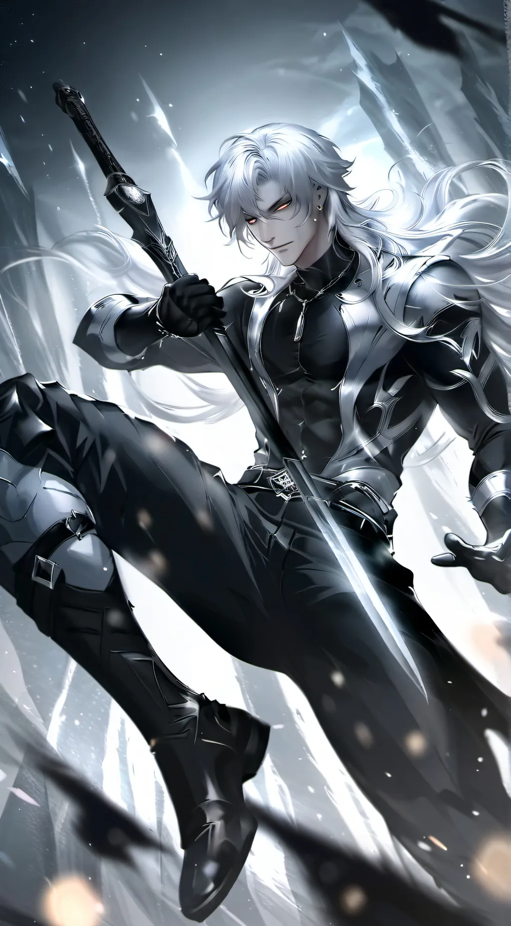 ai character: Hayato Kanjikari🤍 background