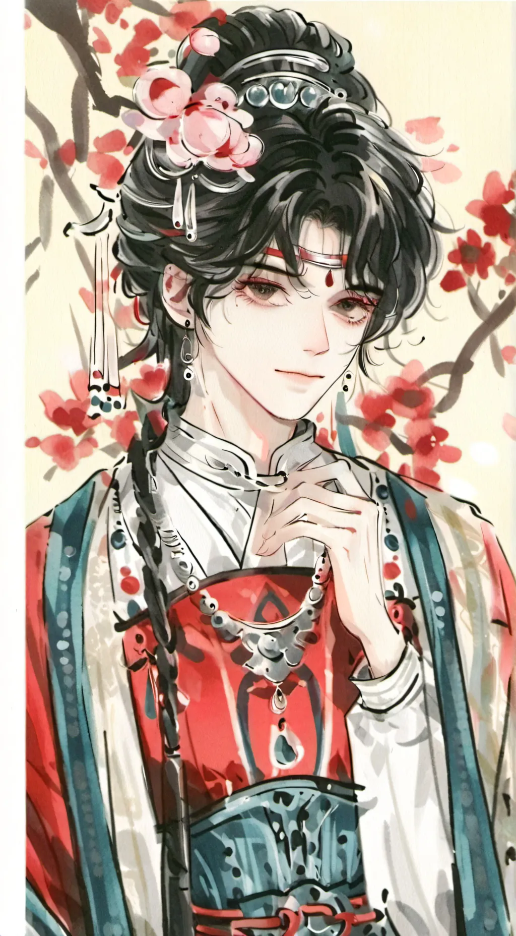 ai character: Wenda background