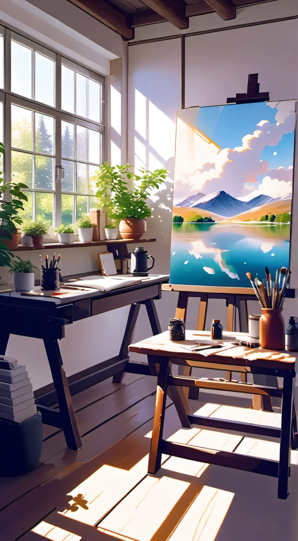 ai character: 🎨 DW - Paint 🎨  background